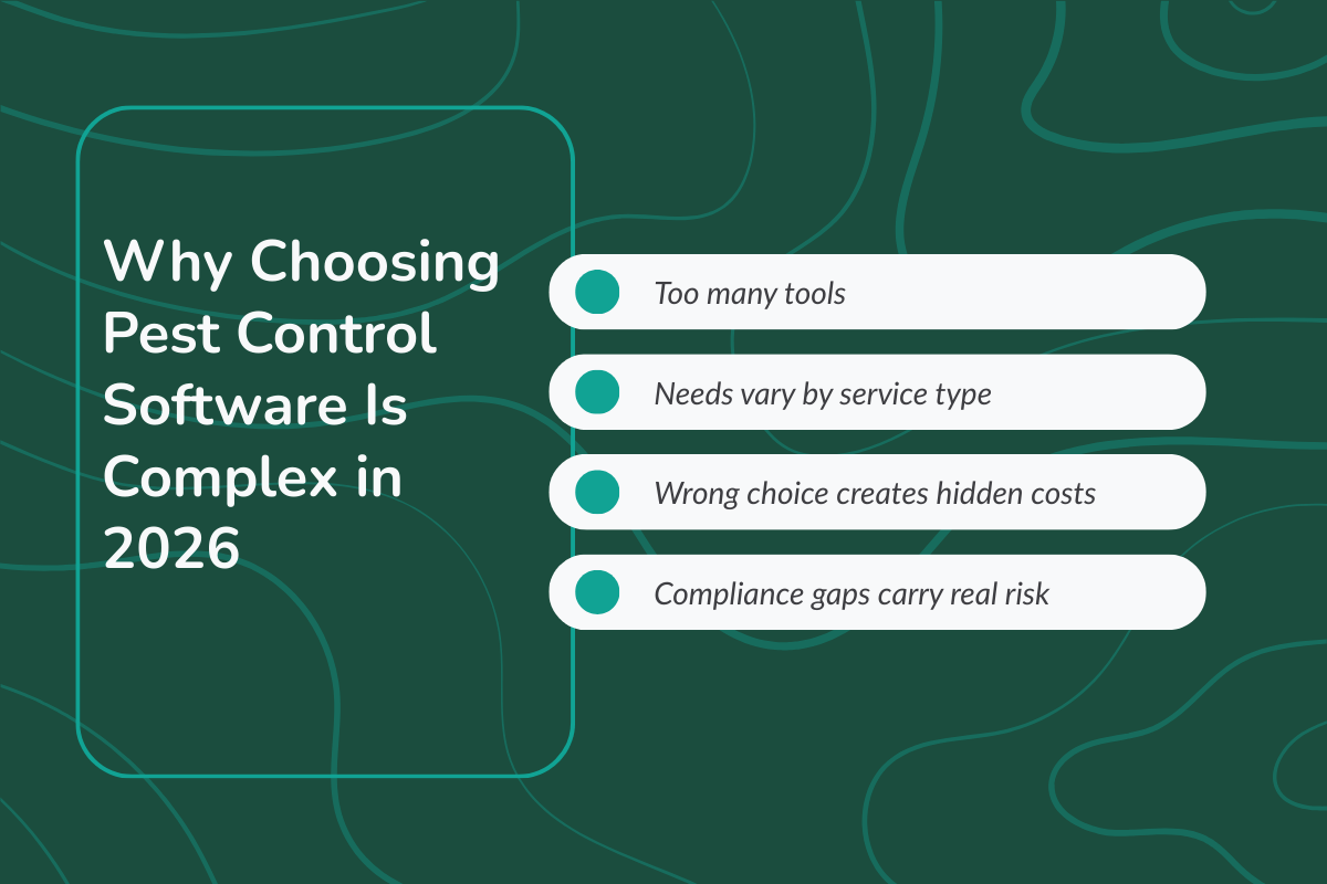 Why Choosing Pest Control Software Is Complex in 2026?
