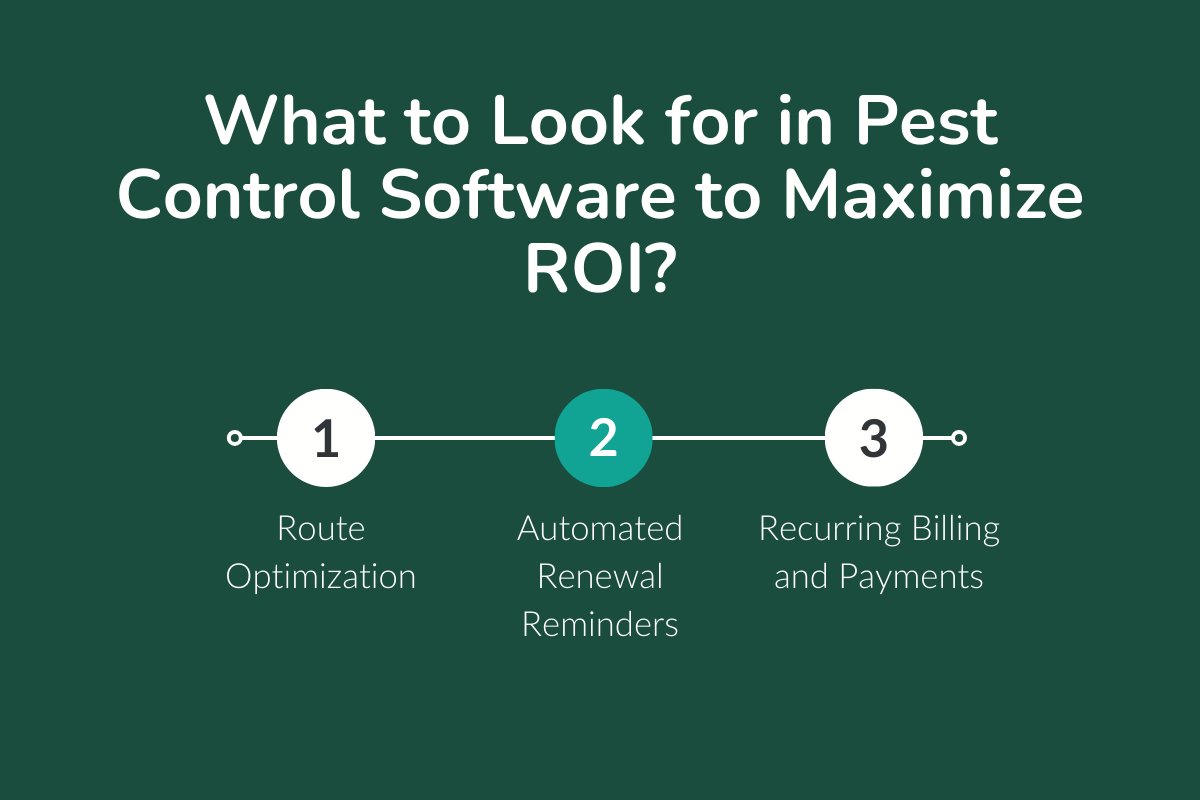 What to Look for in Pest Control Software to Maximize ROI?