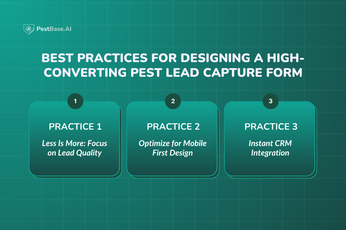 Best Practices for Designing a High-Converting Pest Lead Capture Form