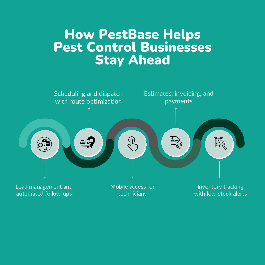 How PestBase Helps Pest Control Businesses Stay Ahead