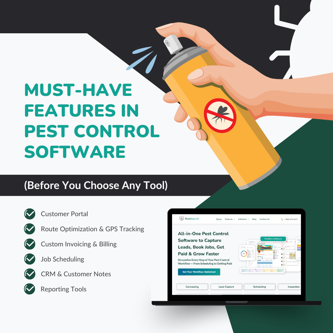 Must-Have Features in Pest Control Software