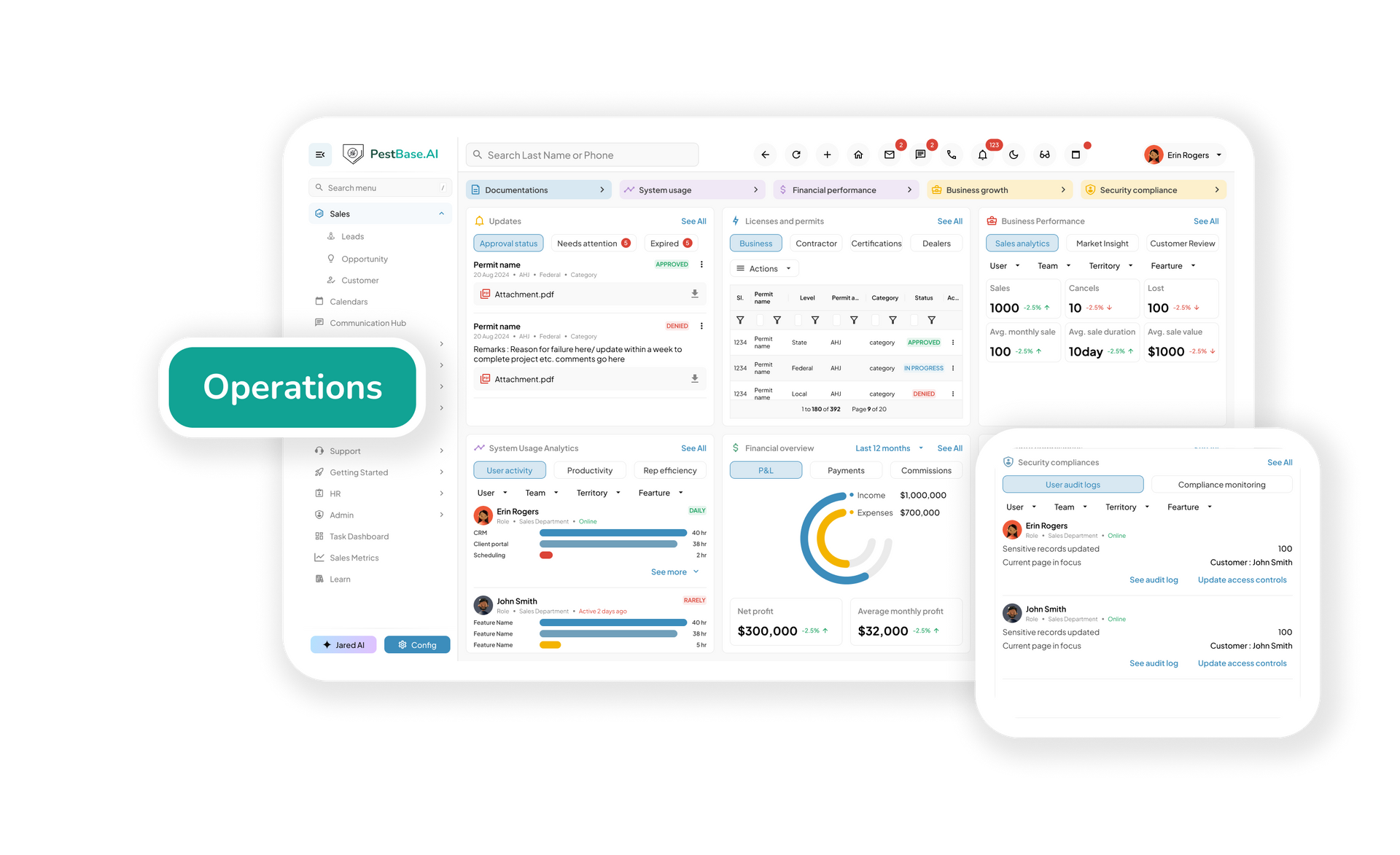 Pest Control Operations Management Software