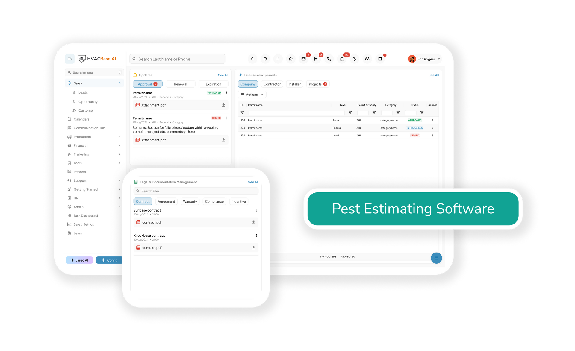 Pest Control Estimating Software