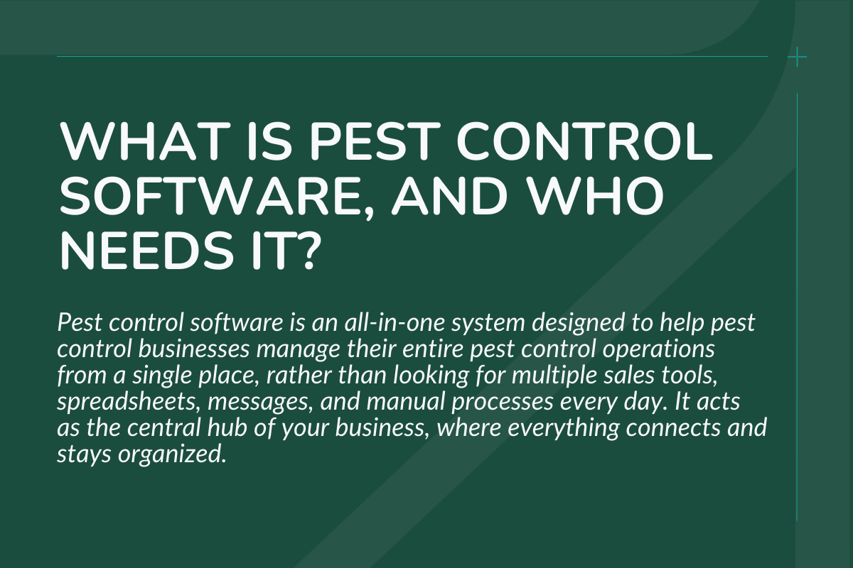 What is Pest Control Software, and who needs it? 
