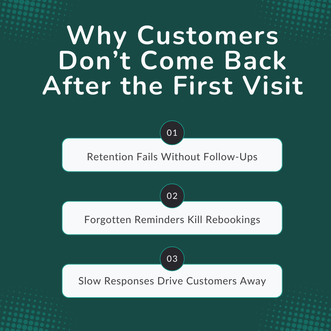 Why Customers Don’t Come Back After the First Visit
