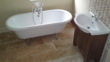 Bathroom installations - Marlbrook, Bromsgrove - B & S Tiling, Bathrooms & Kitchens - Bathroom works