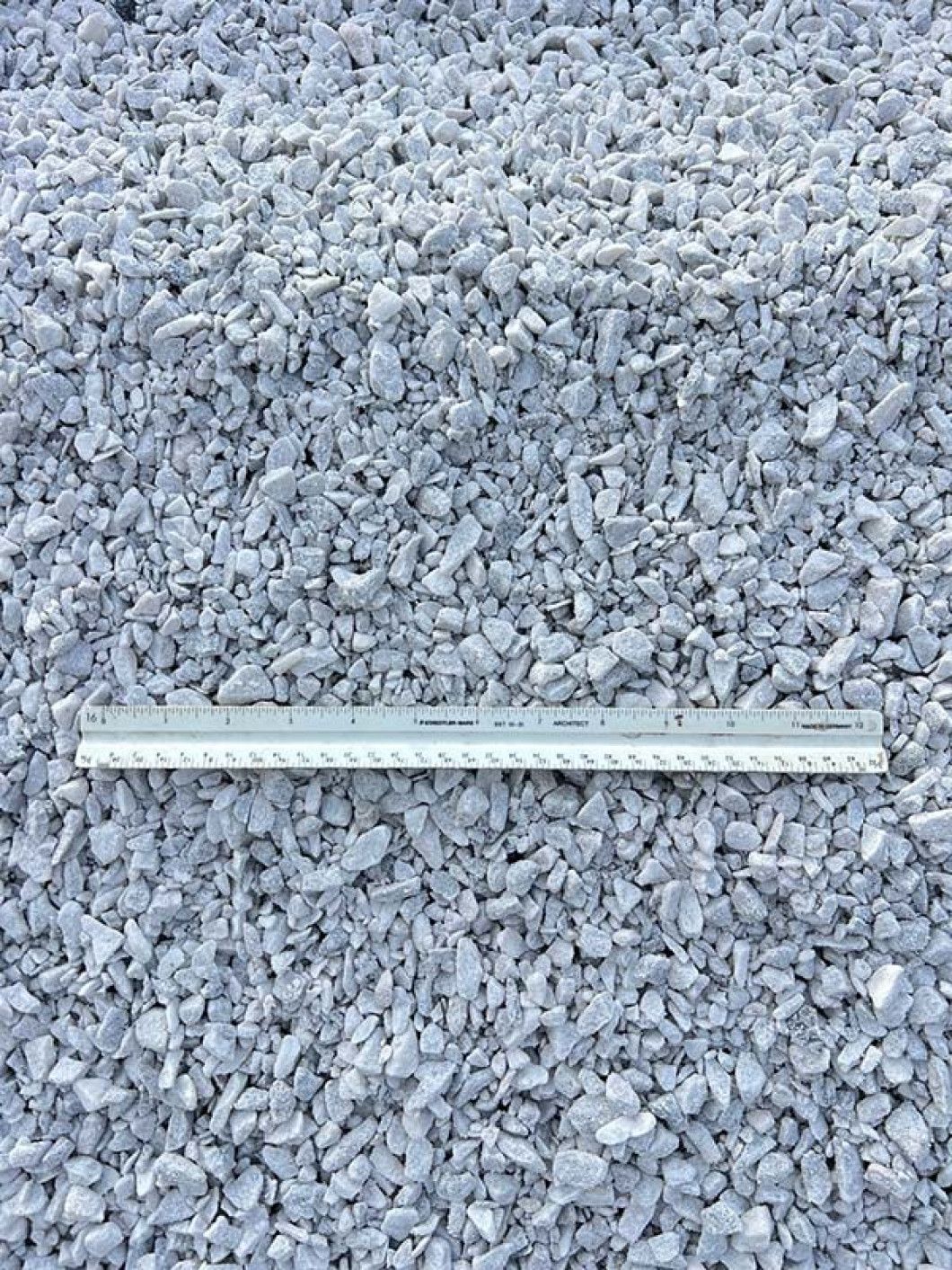 White Limestone - Marble Chip 3/4