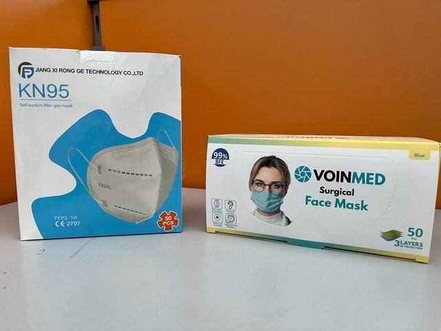 mascherine chirurgiche e Ffp2