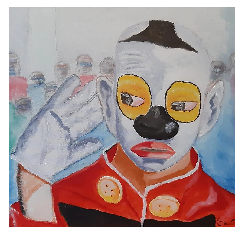 MURMUYA Acrilico su tela 50x50