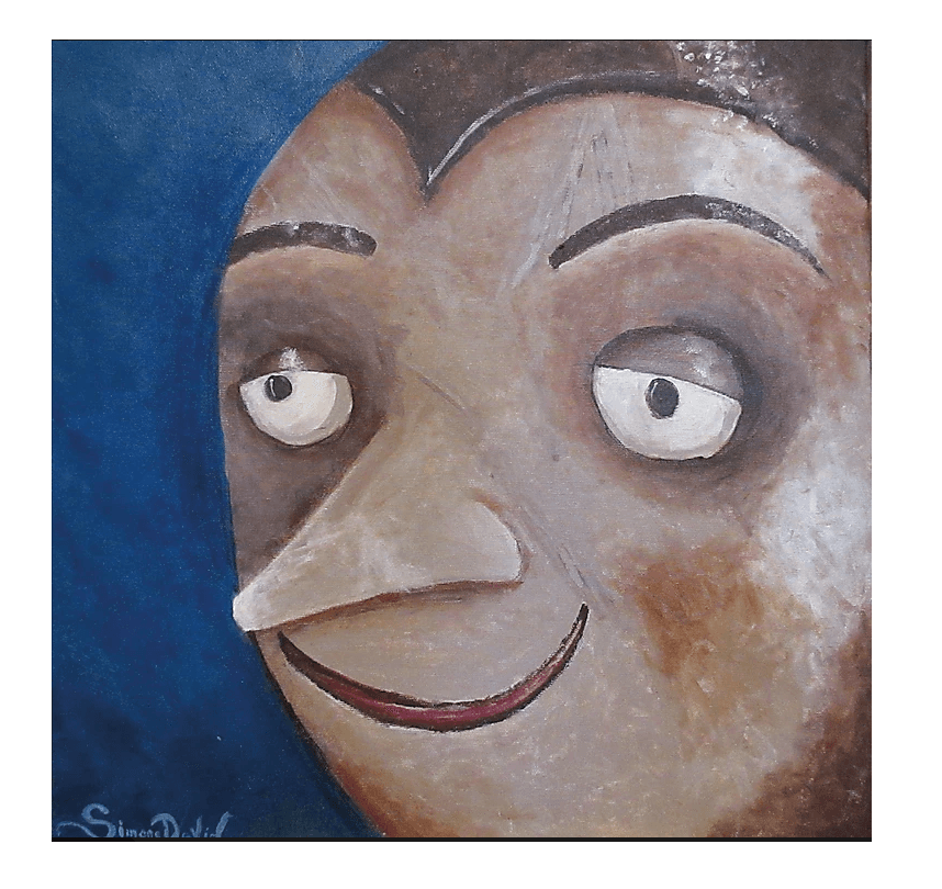 PINOCCHIO PRIMO PIANO Acrilico su tela 50x50