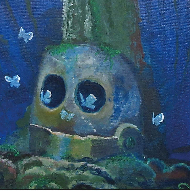 Amleto Acrilico su tela 30x30