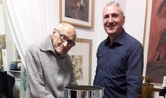 Con il maestro Giorgio Michetti