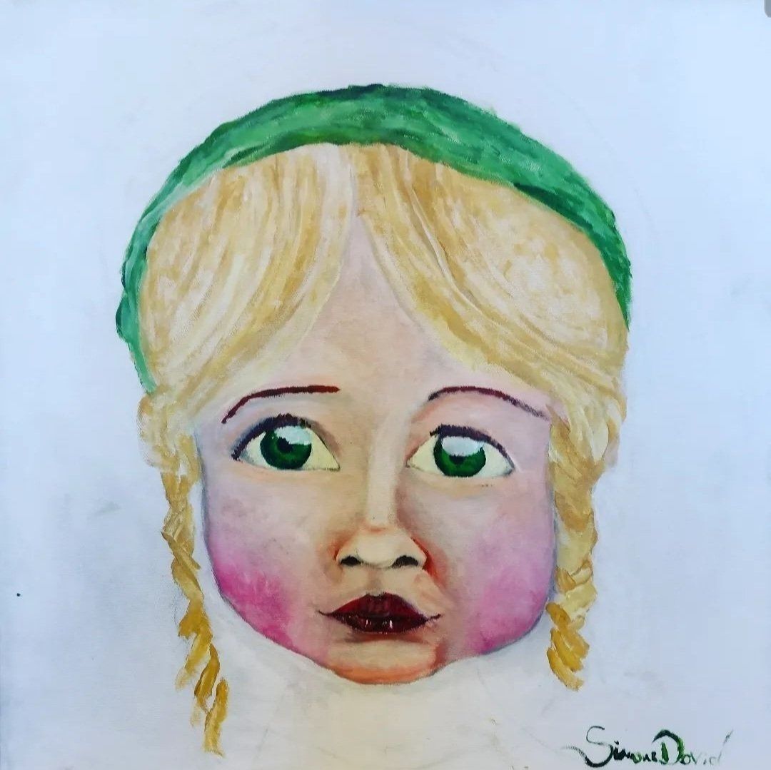 IRINA Acrilico su tela 50x50