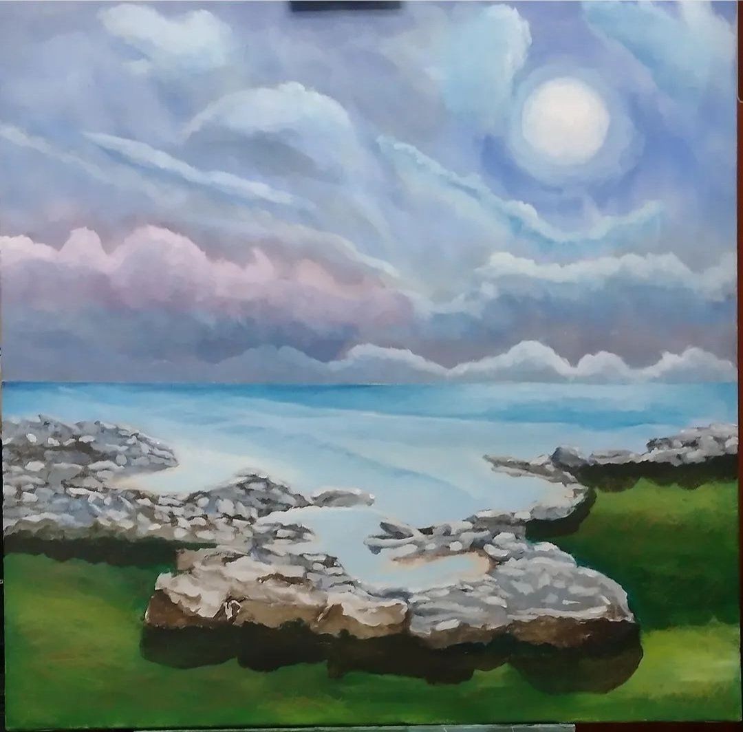 MASSACIUCCOLI Acrilico su tela 80x80