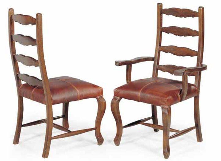Southwestern & Tuscan Style, Wood Dining Chairs Fiesta Furnishings