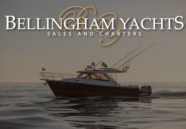 Bellingham Yachts logo and photo