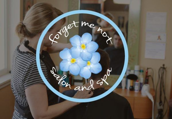 Forget Me Not Salonspa logo and photo
