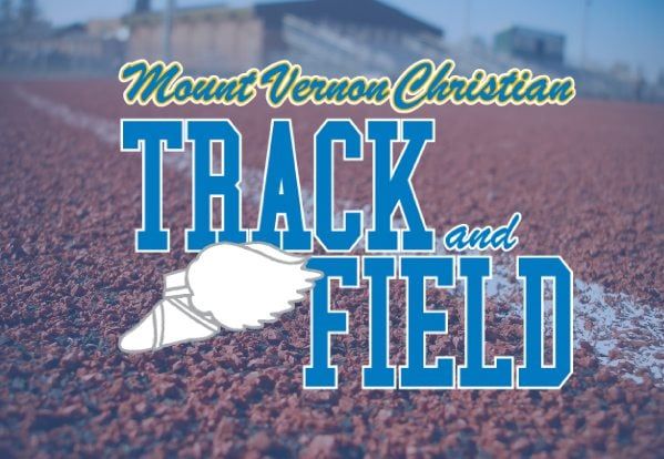 Mount Vernon Track and Field logo and photo