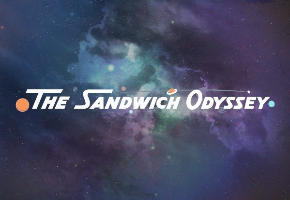 The Sandwich Odyssey logo and photo