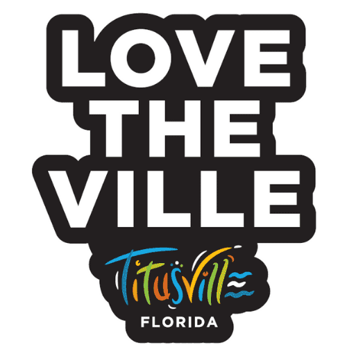 Titusville Love The Ville logo