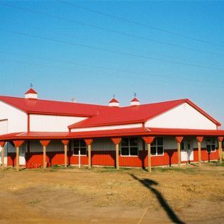 Wood and steel pole barn Tulsa, OK A&C Barn Builders, LLC