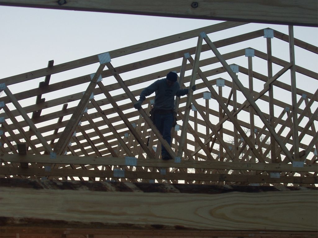 Pole barn framing by A&C Barn Builders, LLC in Tulsa, OK