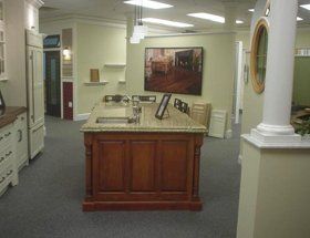 Kitchen on display - New Construction Services in Newport, RI