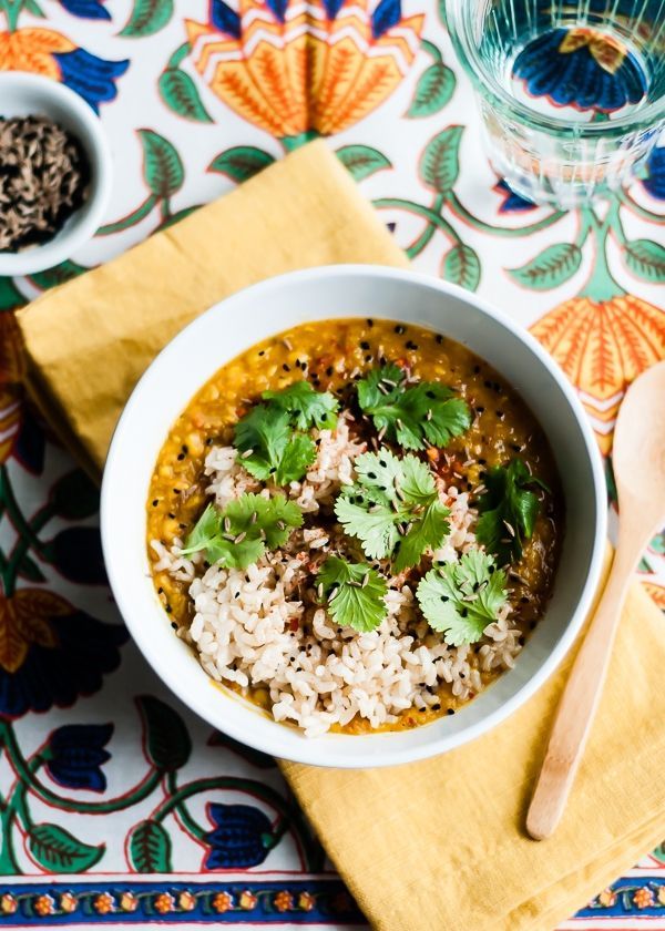 Slow Cooker Red Lentil Dal