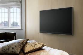 wall-mounted TV
