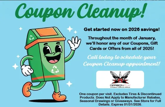 Coupon Cleanup | Dragonfly Automotive