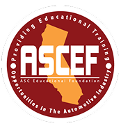 ASCEF logo | Dragonfly Automotive 