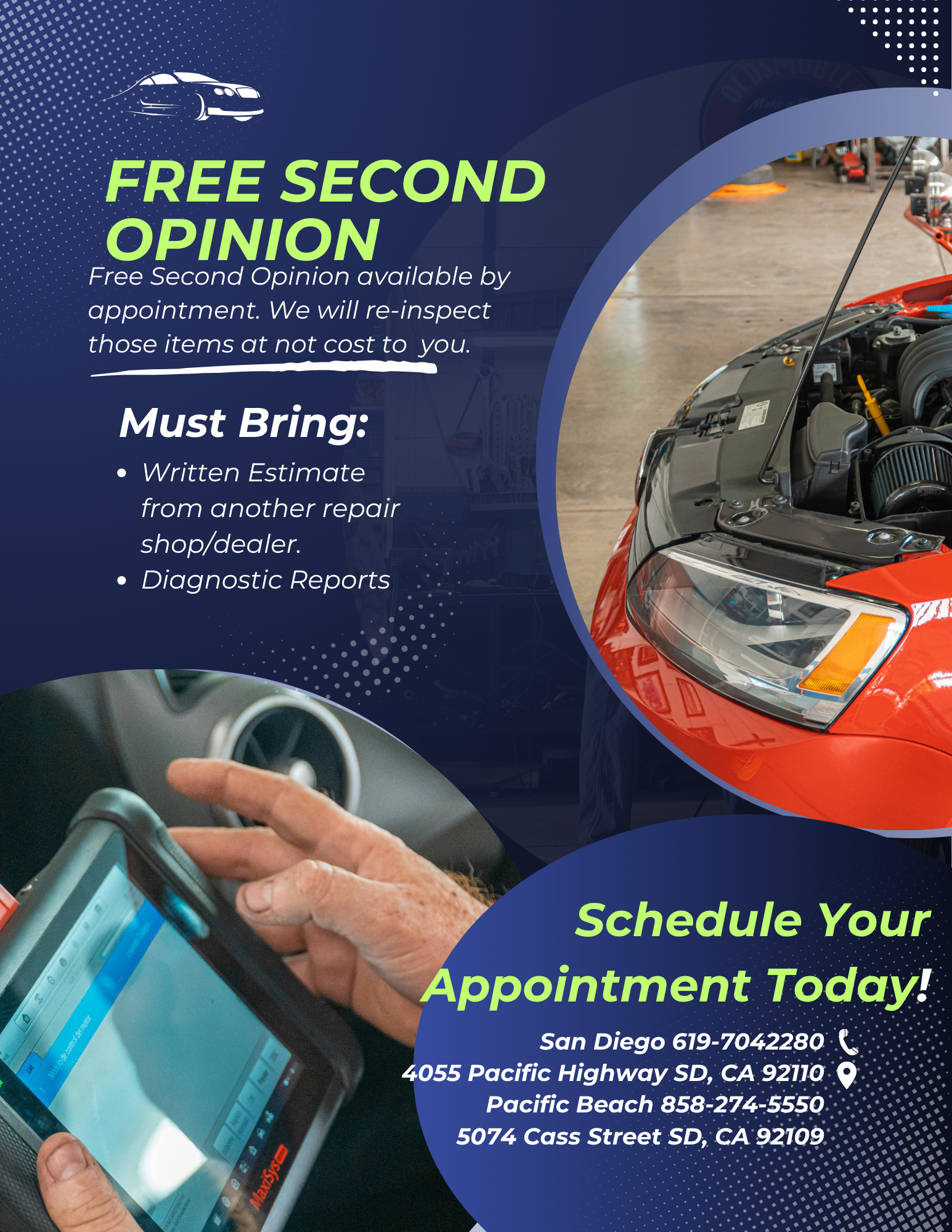 Free Second Opinion | Dragonfly Automotive