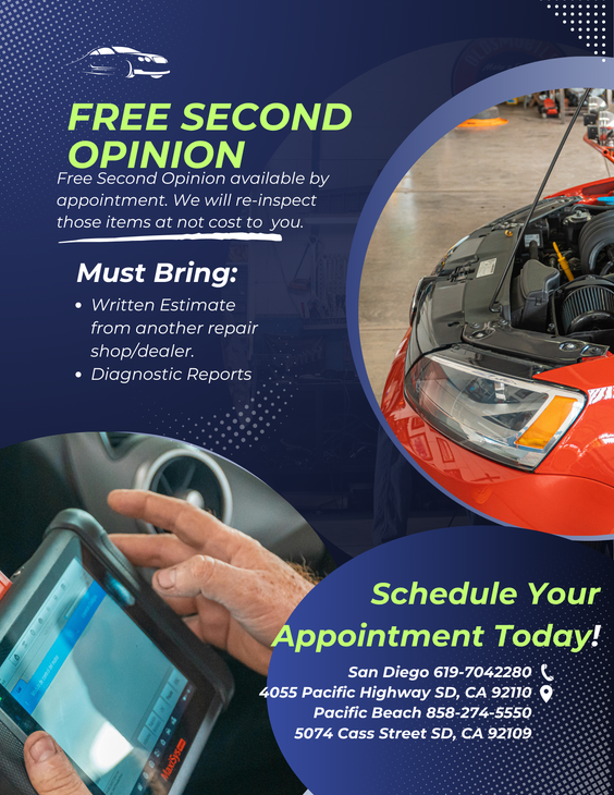 Free Second Opinion | Dragonfly Automotive