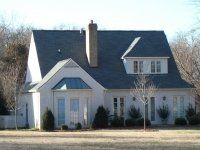 House With Blue Roof — Greensboro, NC — CNE Home Improvement