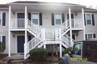 After Front View Of White House — Greensboro, NC — CNE Home Improvement