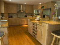 Light Wood Custom Kitchen — Greensboro, NC — CNE Home Improvement