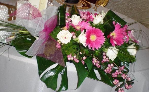 Bouquet margherite e rose