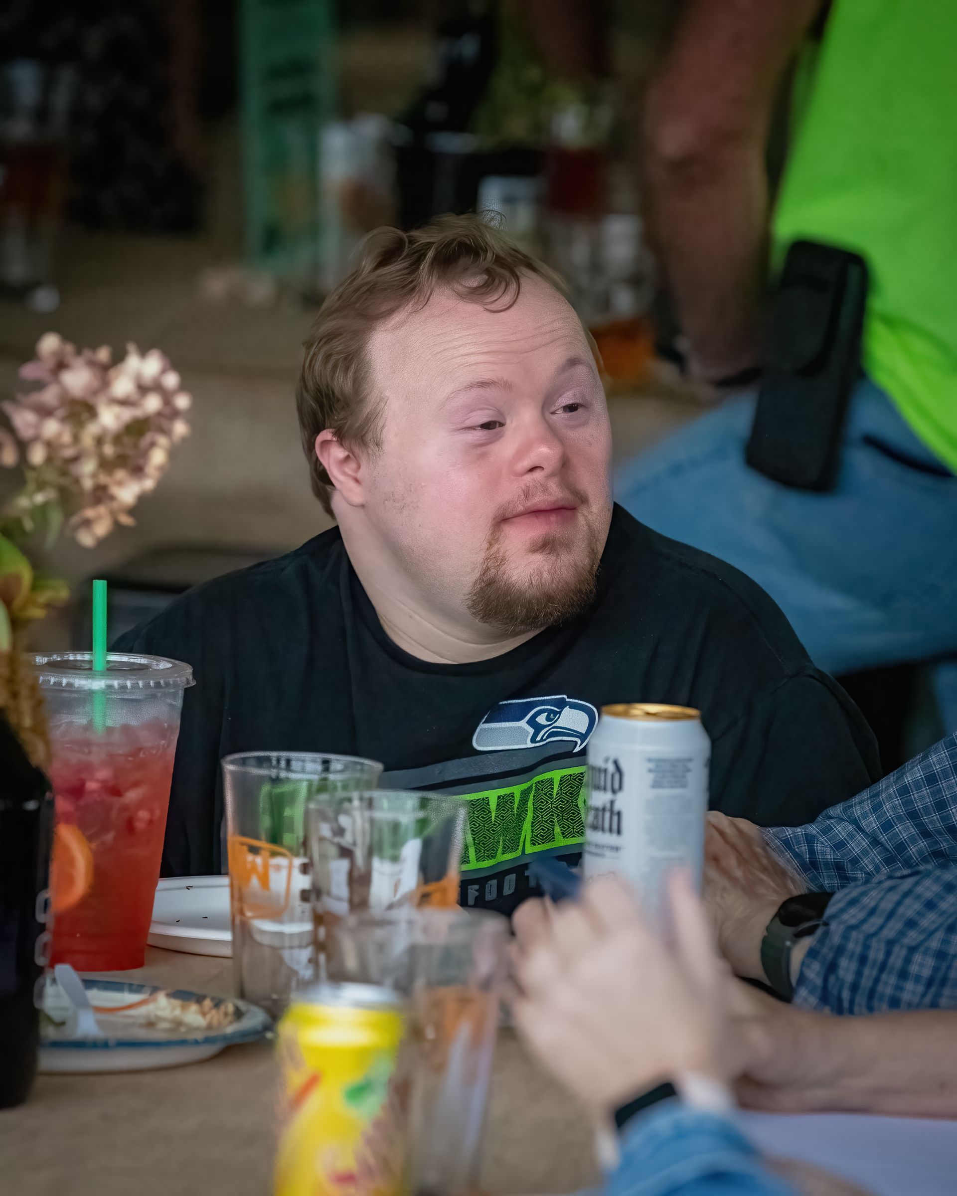 A man enjoying the Hop Country Music Festival