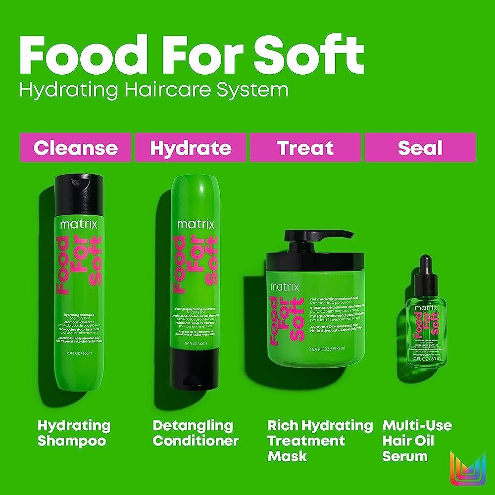 Food for soft hair care