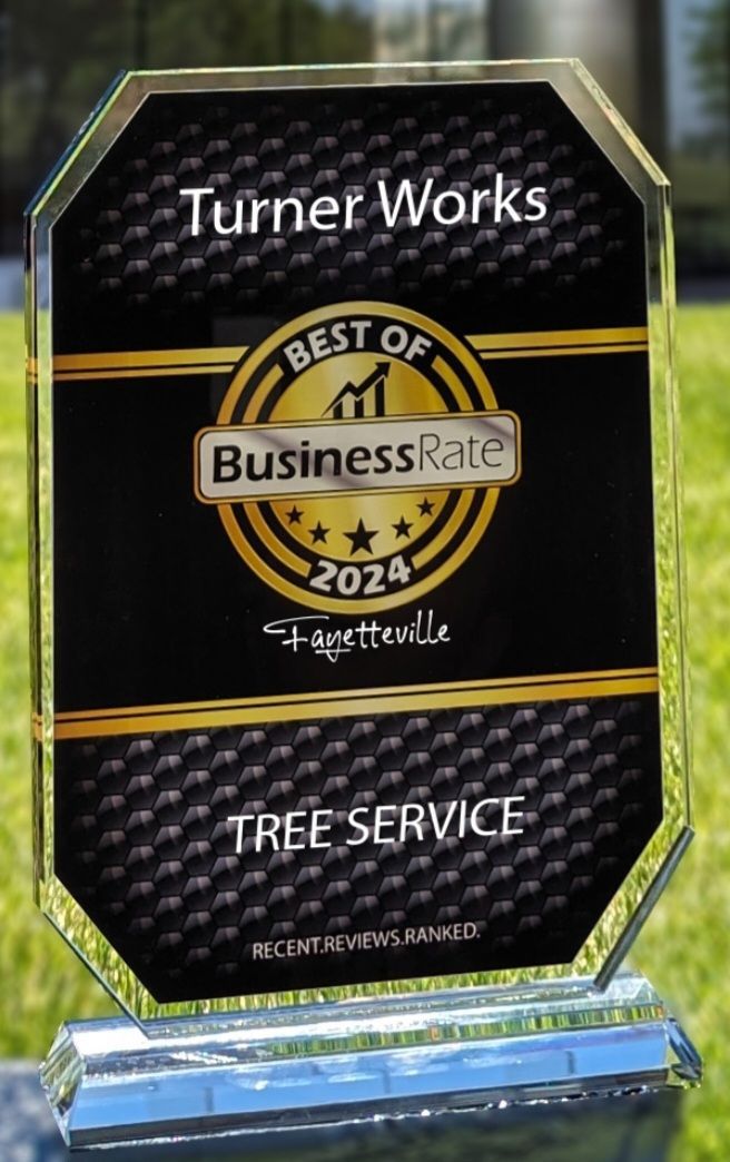 A plaque that says turner works on it