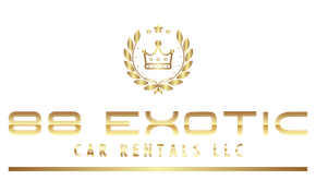 Gold crown inside gold laurel wreath with three stars.