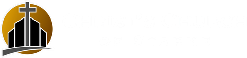 The logo for Christ's Church of Starke.