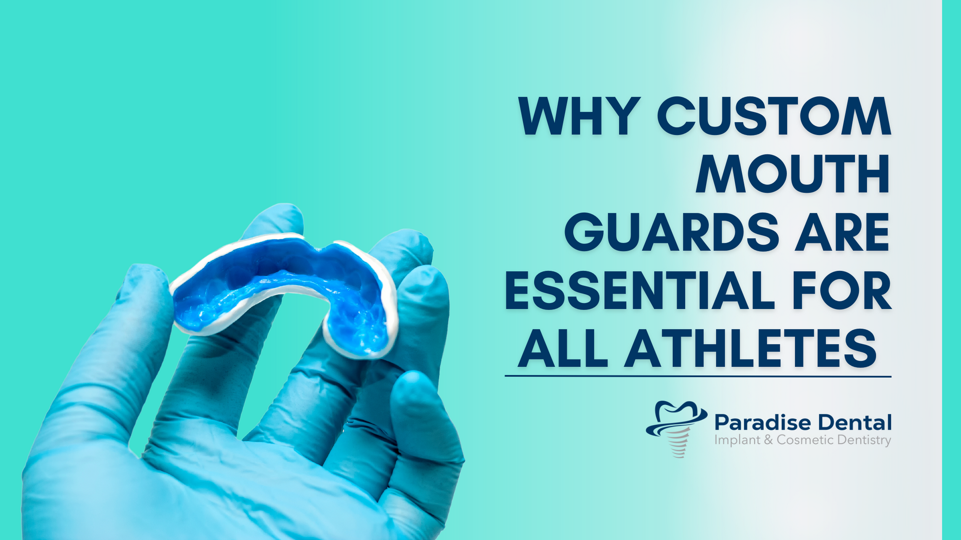 Why Custom Mouth Guards Are Essential for All Athletes