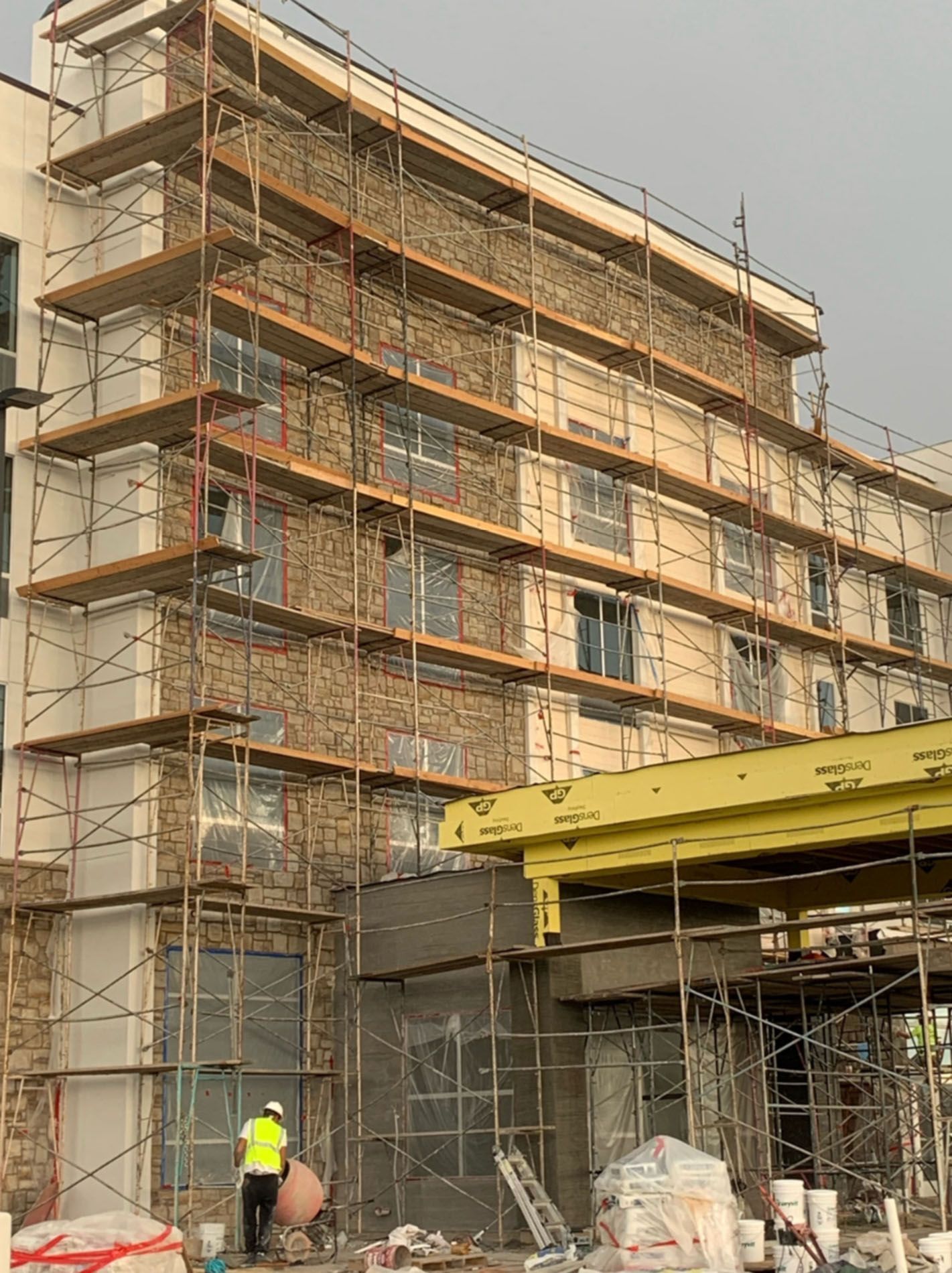 Manufactured Stone Installation