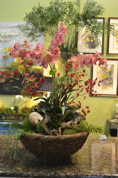 Silk Flowers — Hawaiian Phal Mixed W/ Oncidium in Wellington, FL