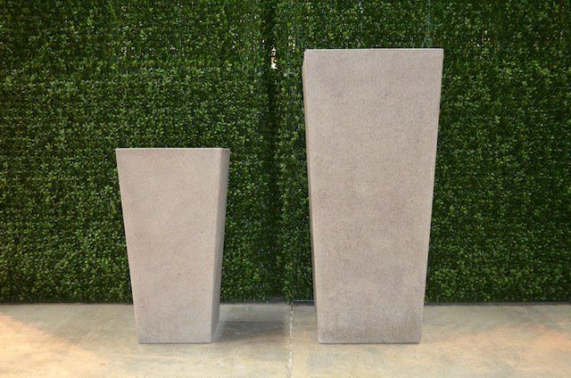 Planters — Two Square Type Plant Pots in Wellington, FL