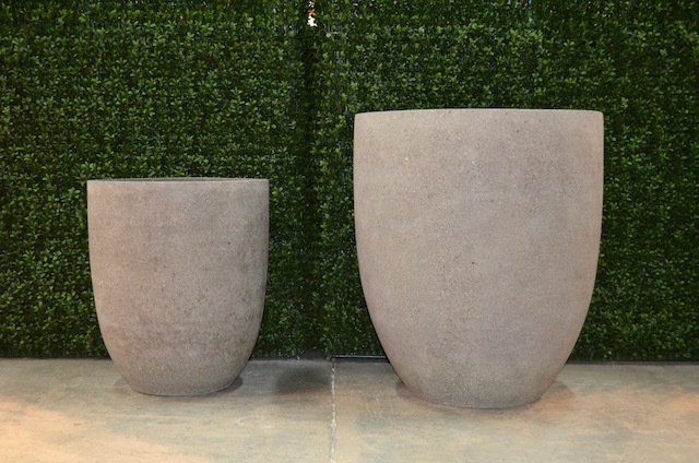 Planters — Two Round Plant Pots in Wellington, FL