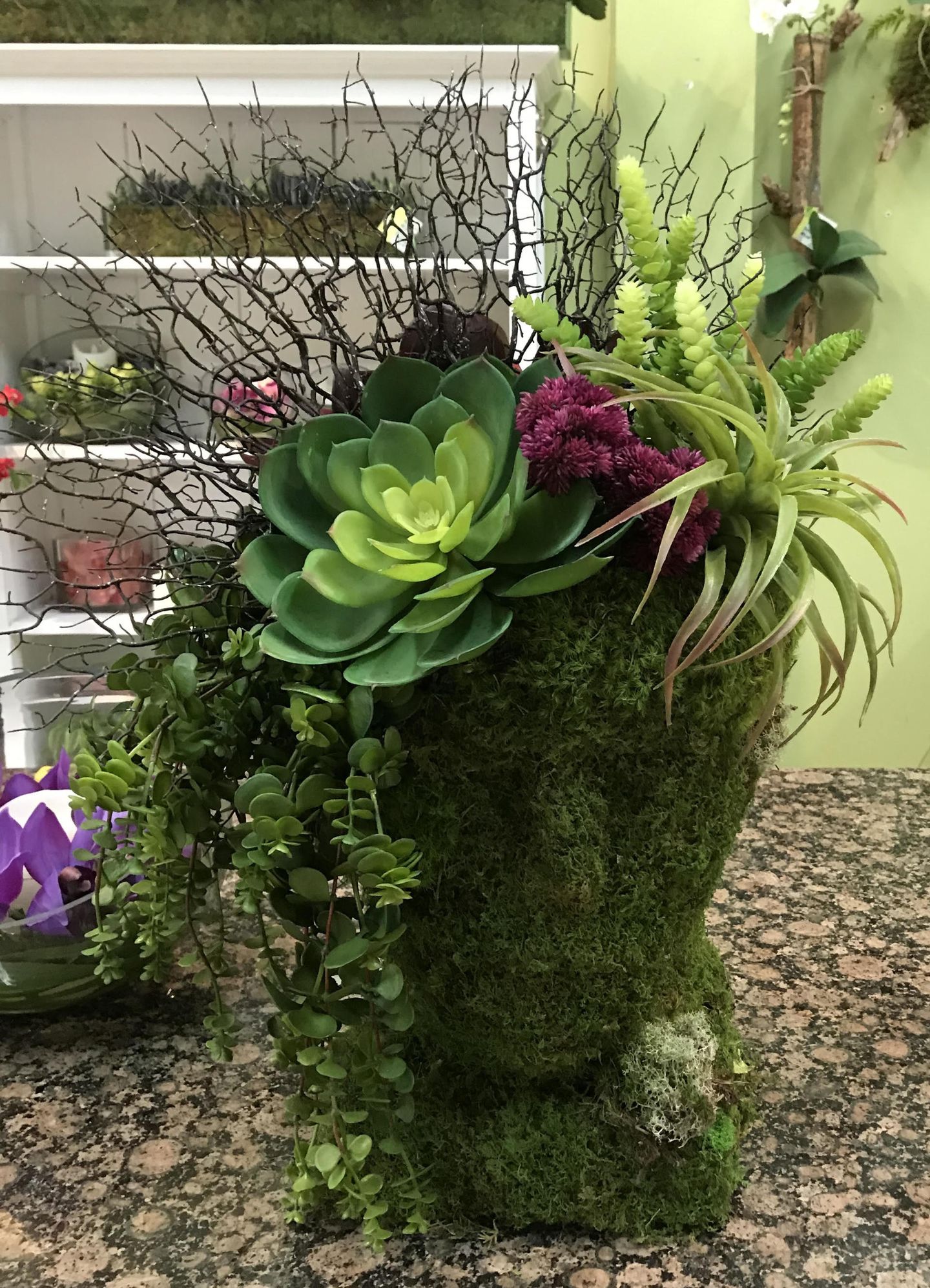 Flower Vase — Flower on Table in Wellington, FL