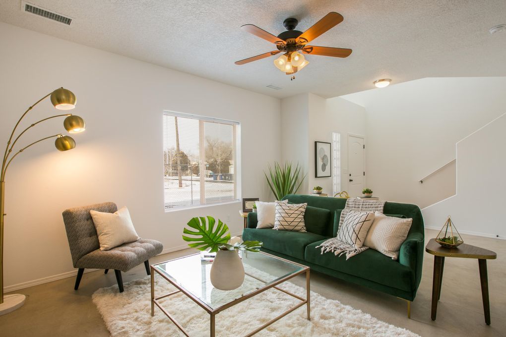 Ten Ten Lead Living Space with Couch