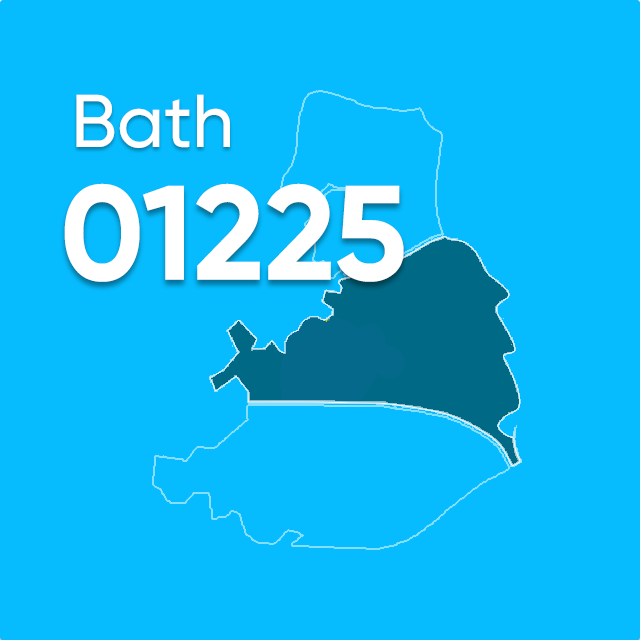 01225 area code Bath UK